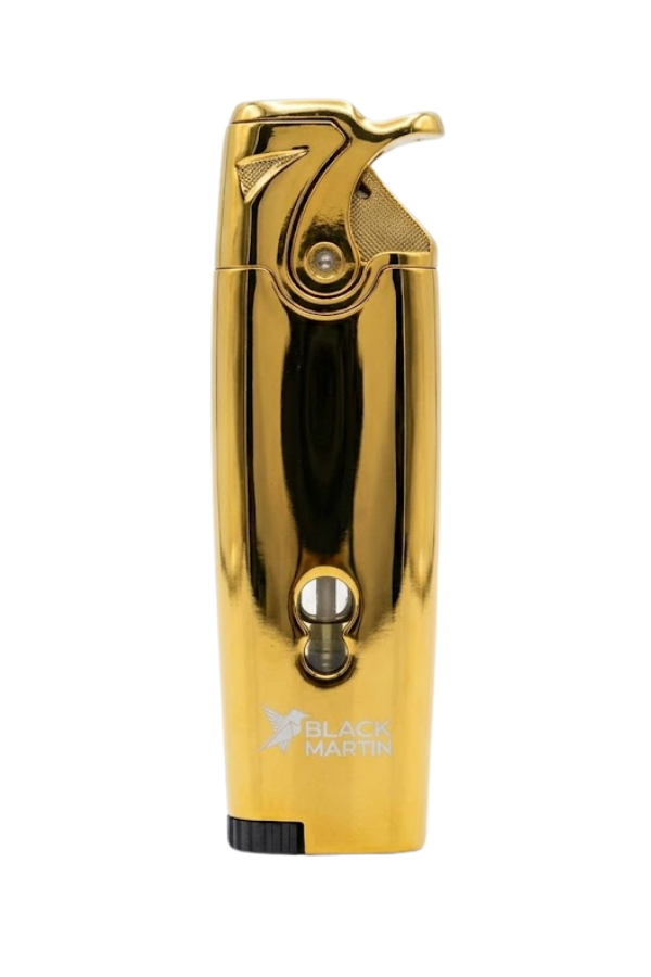 Black Martin Tek Torch Pürmüz Gold Metal Puro Çakmağı