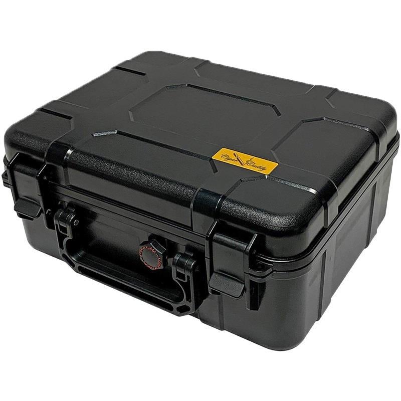 Cigar Caddy 40 Travel Siyah Humidor Puro Kutusu