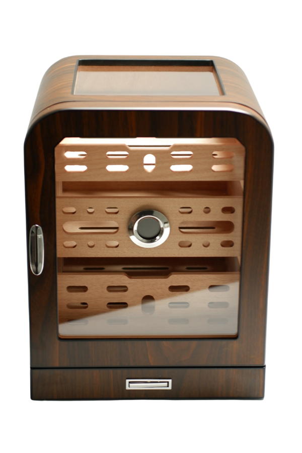 Cohiba 3 Çekmeceli Ahşap Aksesuar Bölmeli Sedir Humidor Puro Kutusu