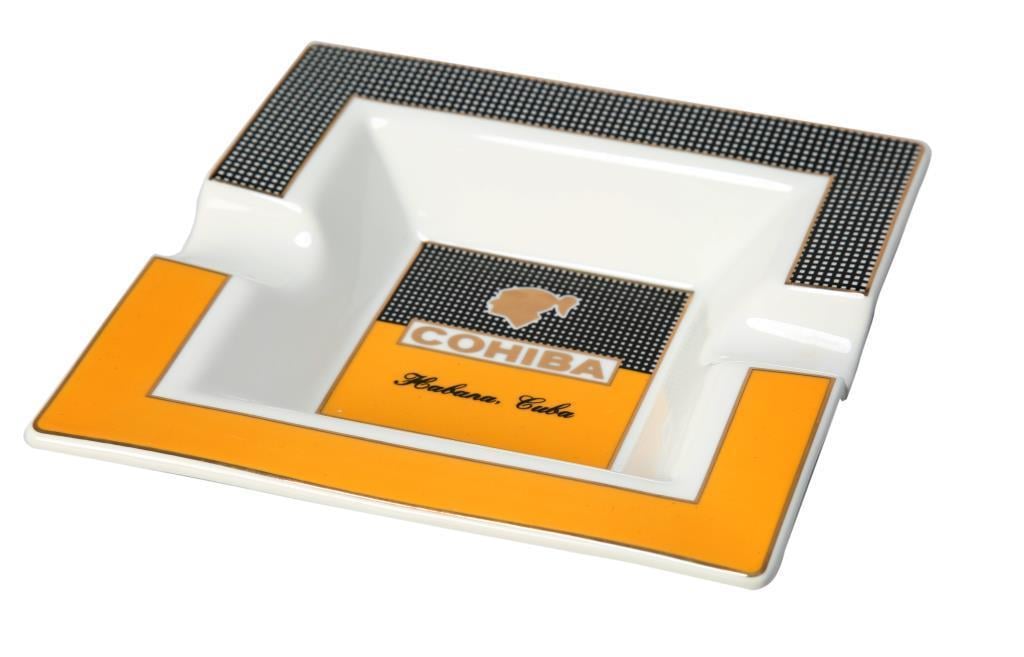 Cohiba Sarı-Beyaz 2li Puro Küllüğü