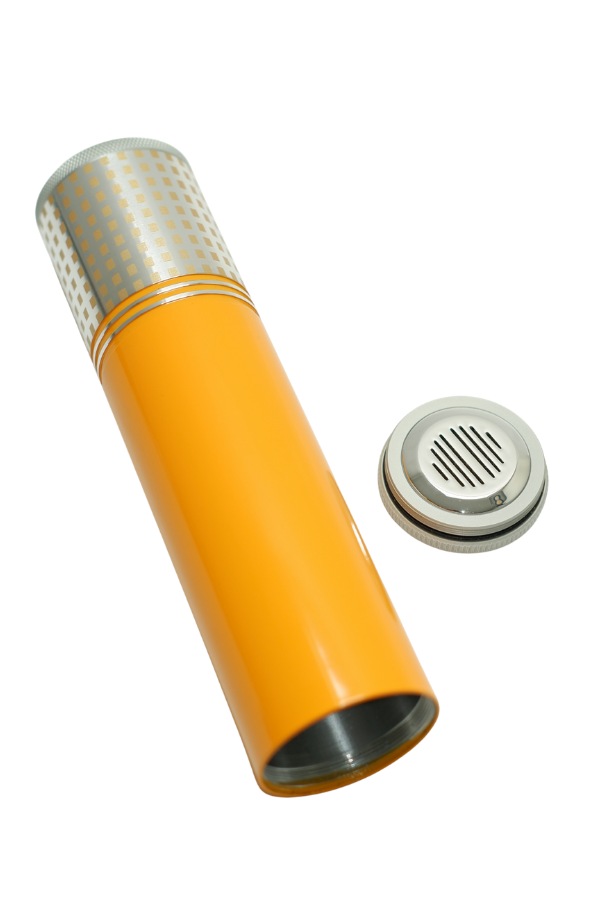Cohiba Sarı Büyük Metal Puro Tüpü