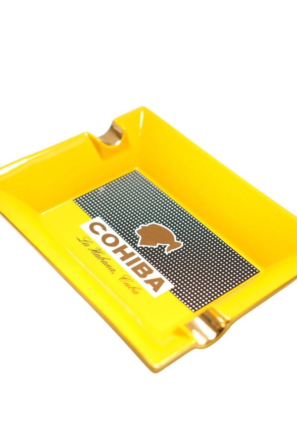 Cohiba Sarı Gold İkili Porselen Puro Küllüğü - TR9733