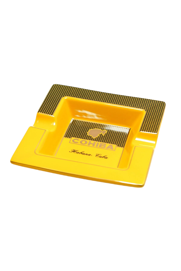 Cohiba Sarı İkili Porselen Puro Küllüğü - TR9731