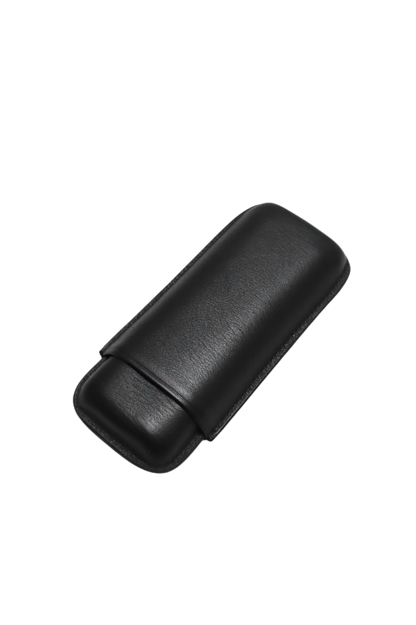 Cohiba Siyah İkili Deri Puro Kılıfı
