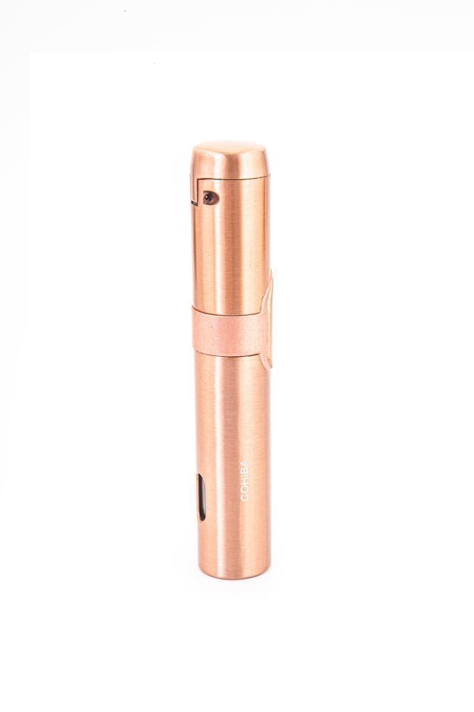 Cohiba Üç Torch Pürmüz Bronze Masa Tipi Puro Çakmağı