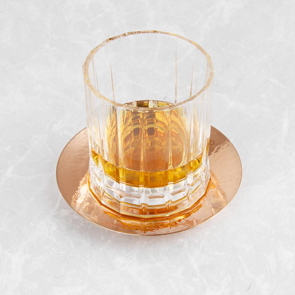 Coho Patron Bakır Whiskey Bardak Altlığı