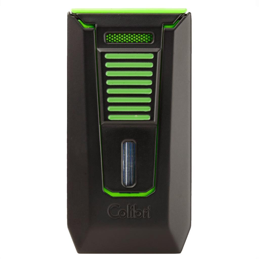 Colibri Slide 2 Torch Pürmüz Siyah-Yeşil Puro Çakmağı