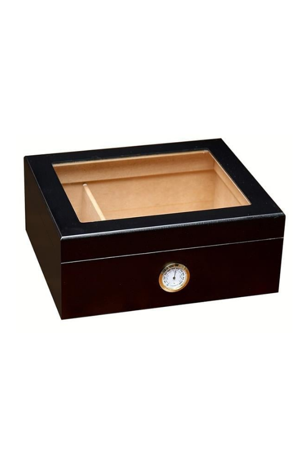 LTNG Humidor, Siyah Çakmak, Siyah Kesici Puro Başlangıç Seti - PKT-BSETI