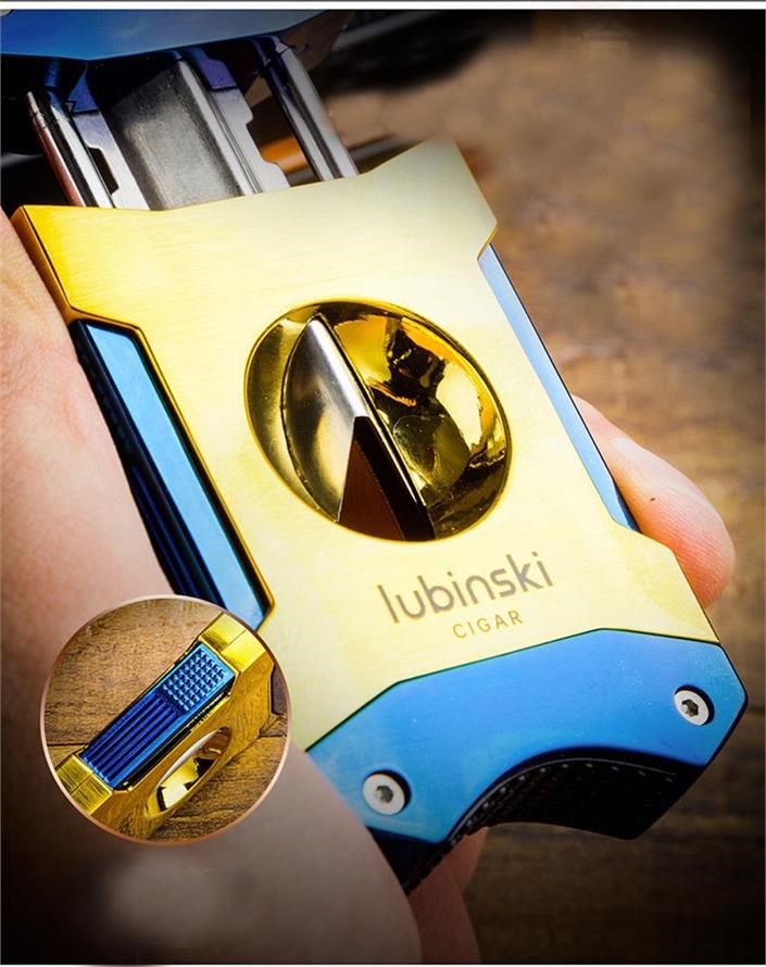 Lubinski V-Cut Puro Kesici Blue-Gold (60Ring) LB-318