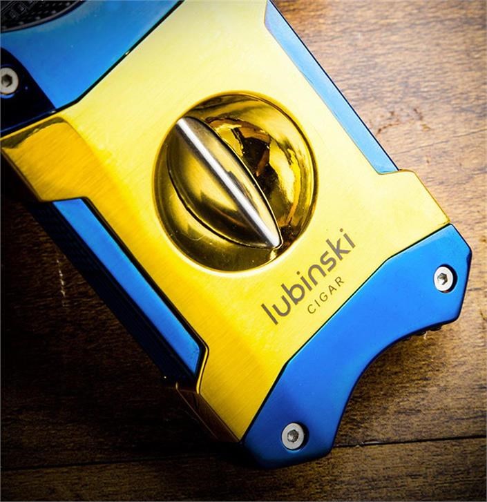 Lubinski V-Cut Puro Kesici Blue-Gold (60Ring) LB-318