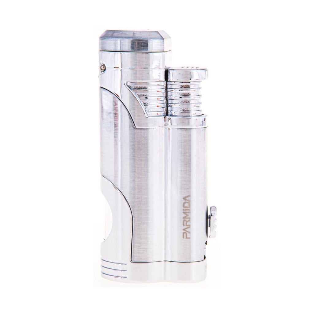 Parmida 2 Torch Pürmüz Gümüş Puro Çakmağı