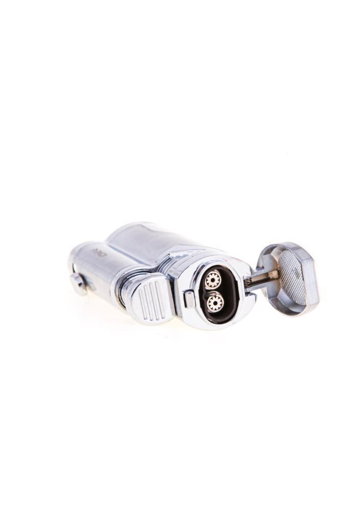 Parmida 2 Torch Pürmüz Gümüş Puro Çakmağı