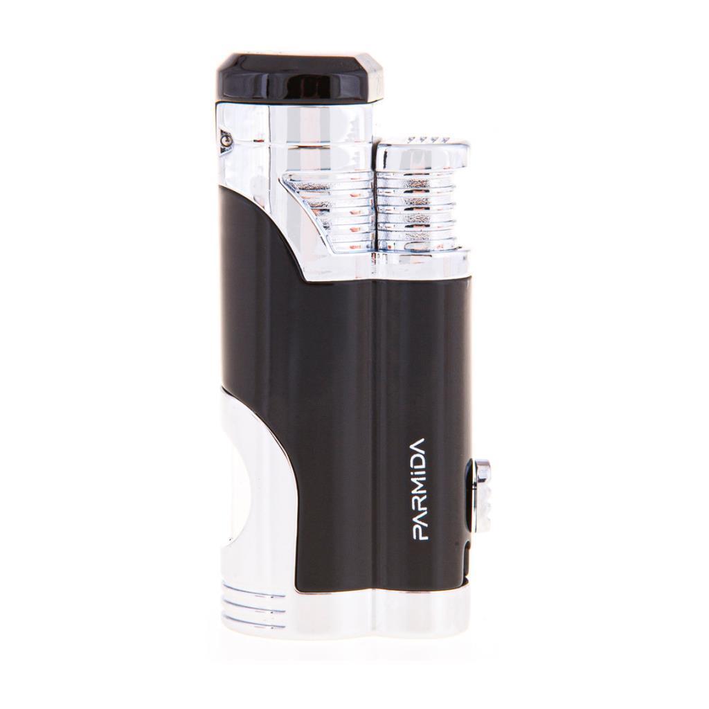 Parmida 2 Torch Pürmüz Siyah Puro Çakmağı