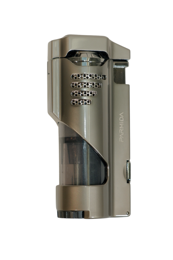 Parmida 3 Torch Pürmüz Delicili Gunmetal Metal Puro Çakmağı