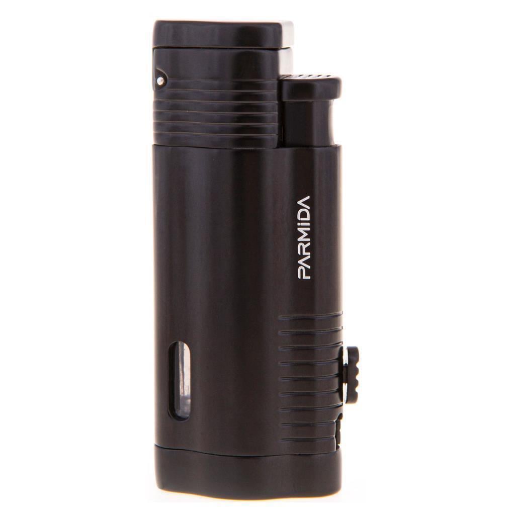 Parmida 3 Torch Pürmüz Siyah Puro Çakmağı