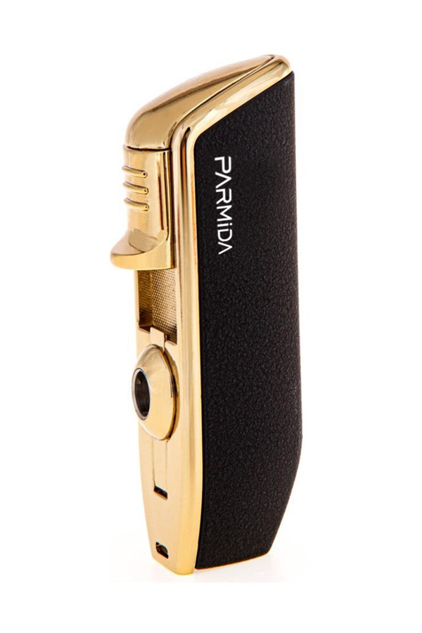 Parmida 3 Torch Pürmüz Siyah Yan Ağız Puro Çakmağı