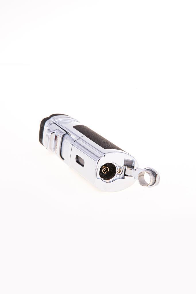 Parmida 4 Torch Pürmüz Siyah Puro Çakmağı