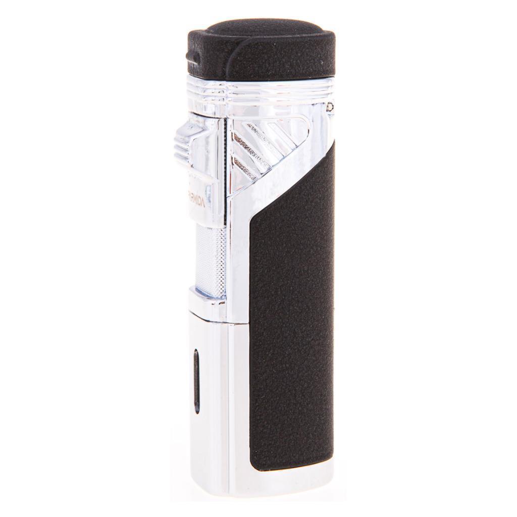 Parmida 4 Torch Pürmüz Siyah Puro Çakmağı