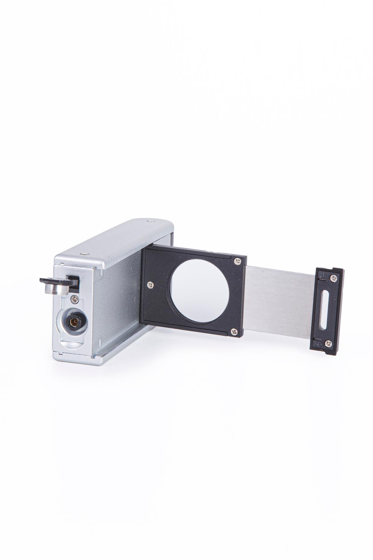 Parmida Çift Torch Pürmüz Gümüş Metal Puro Çakmağı
