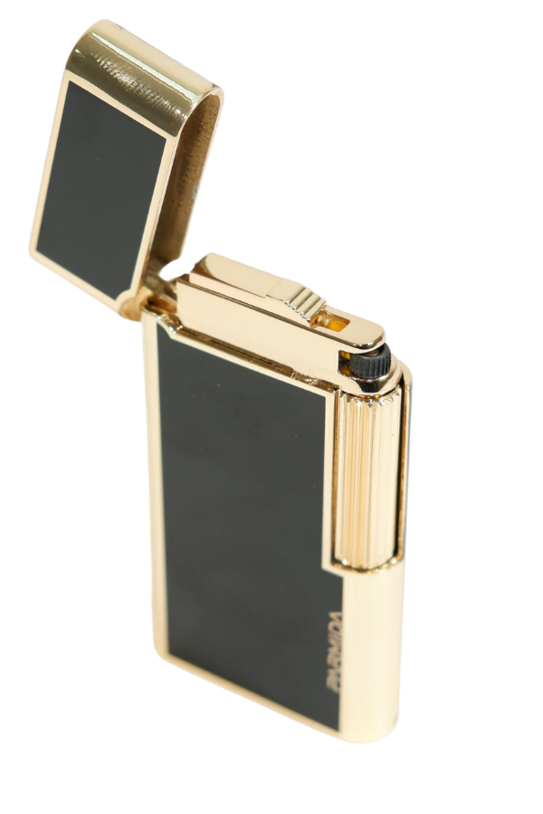 Parmida Soft Flame Siyah Gold Metal Puro Çakmağı