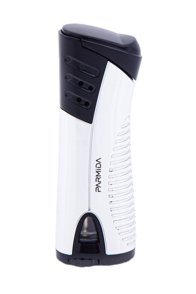 Parmida Tek Torch Pürmüz Gümüş Puro Çakmağı