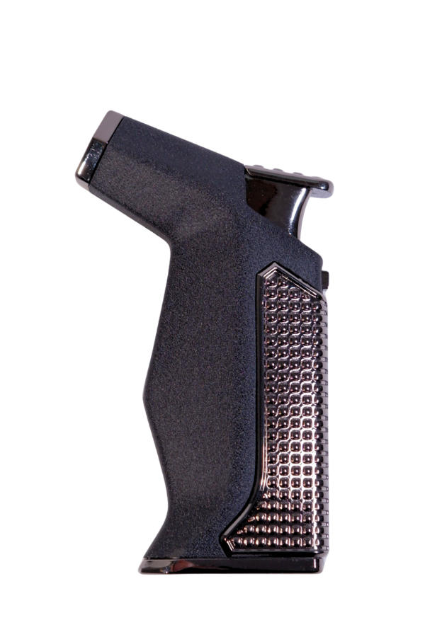 Parmida Tek Torch Pürmüz Siyah Masa Tipi Metal Puro Çakmağı