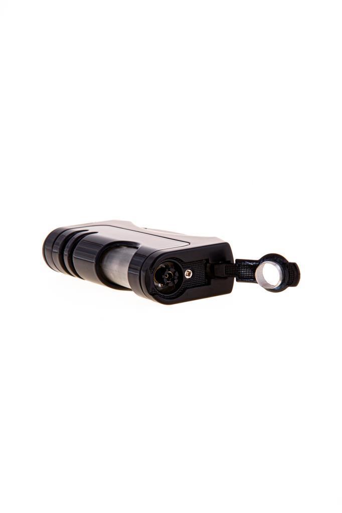 Parmida Tek Torch Pürmüz Siyah Puro Çakmağı