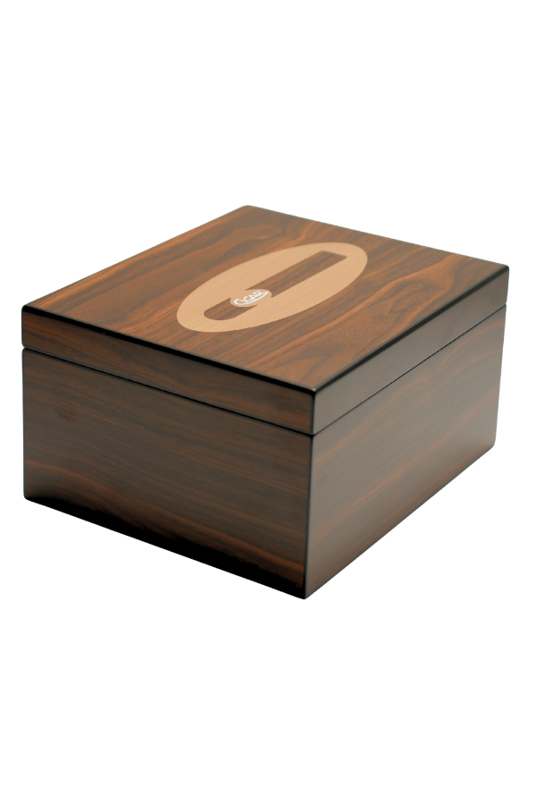 PremiumQuality Polermo Kahverengi Sedir Humidor Puro Kutusu