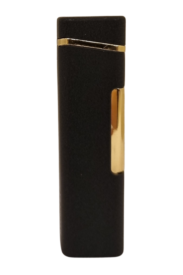 PremiumQuality Siyah Tek Torch Pürmüz Metal Puro Çakmağı