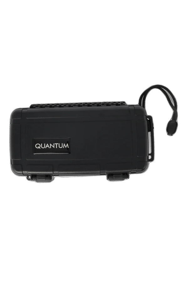 Quantum Seyahat Tipi 4 İçi Sedir Siyah Humidor Puro Kutusu
