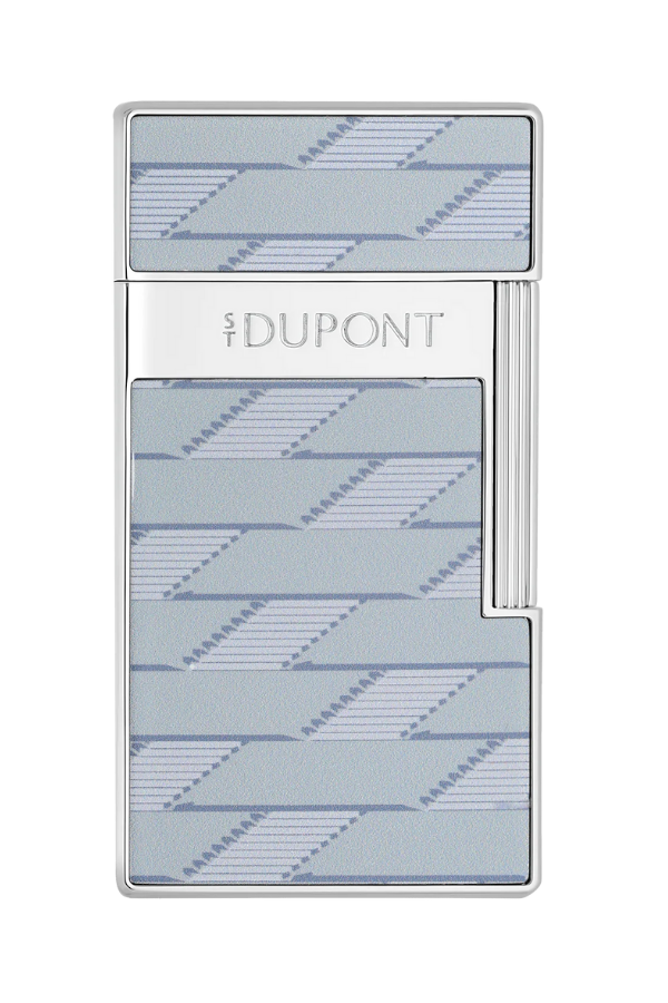S.T. Dupont Biggy Monogram 1872 Gri Puro Çakmağı 25080