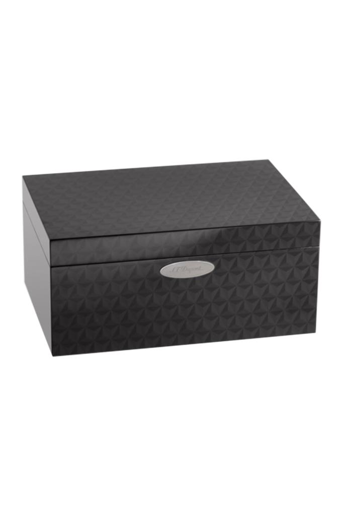 S.T.  Dupont Siyah Humidor Puro Kutusu 1296 - TR1315