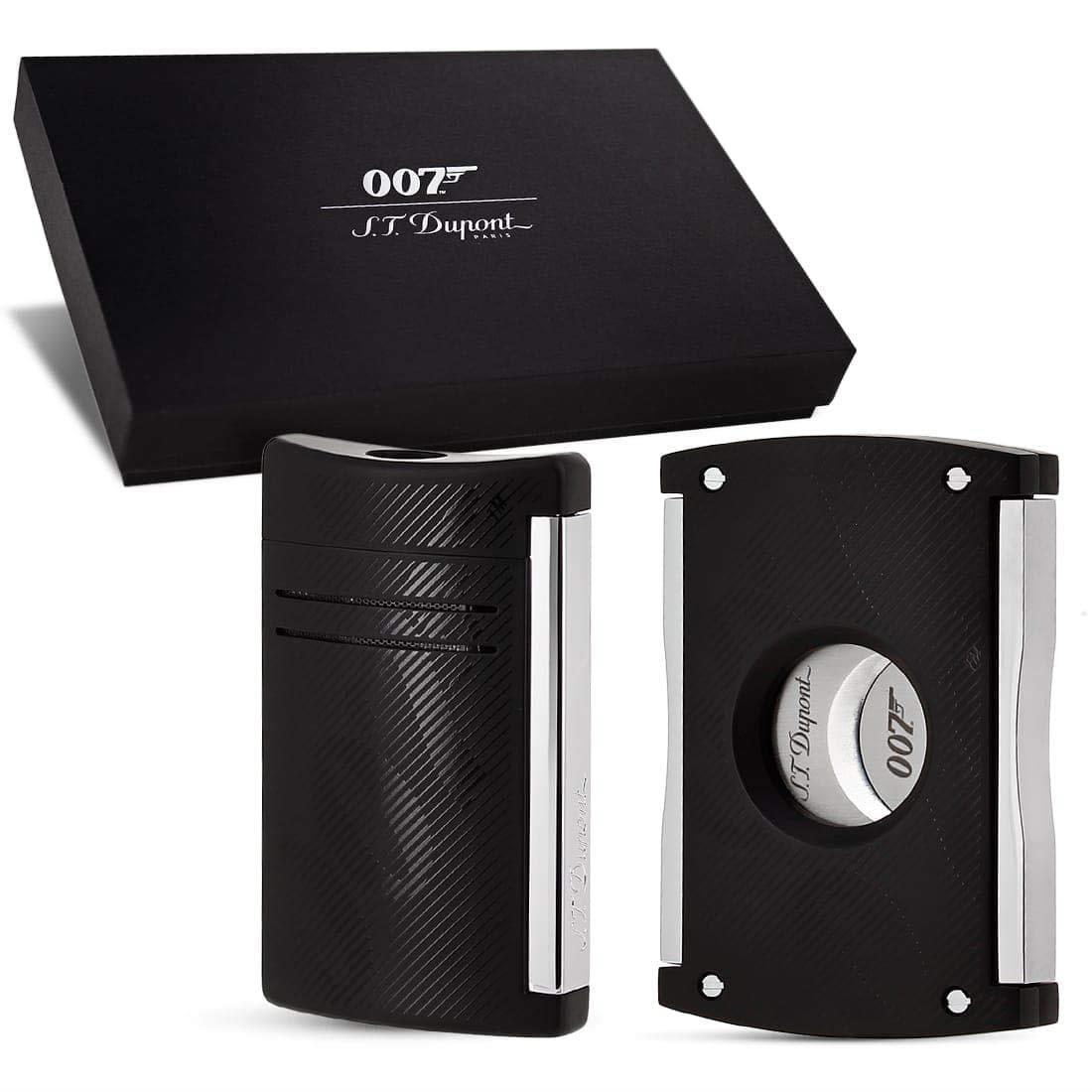 S.T. Dupont 007 James Bond Çakmak Kesici İkili Set Siyah 20166Nc2 - TR1506