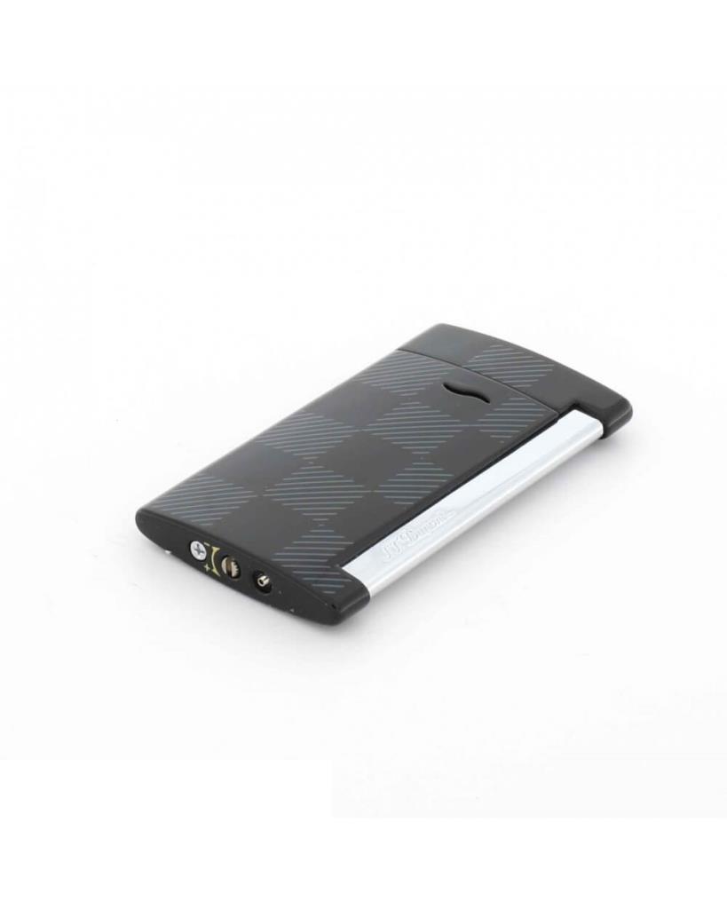 S.T. Dupont Slim 7 Checked Black Puro Çakmağı 27743 - TR3405