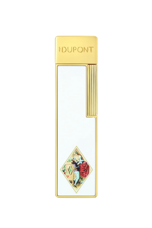 S.T. Dupont Twiggy Romeo Y Julieta Beyaz-Gold Puro Çakmağı 30150