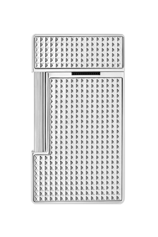 S.T. Dupont Slimmy Silver Diamond Head Puro Çakmağı 28120