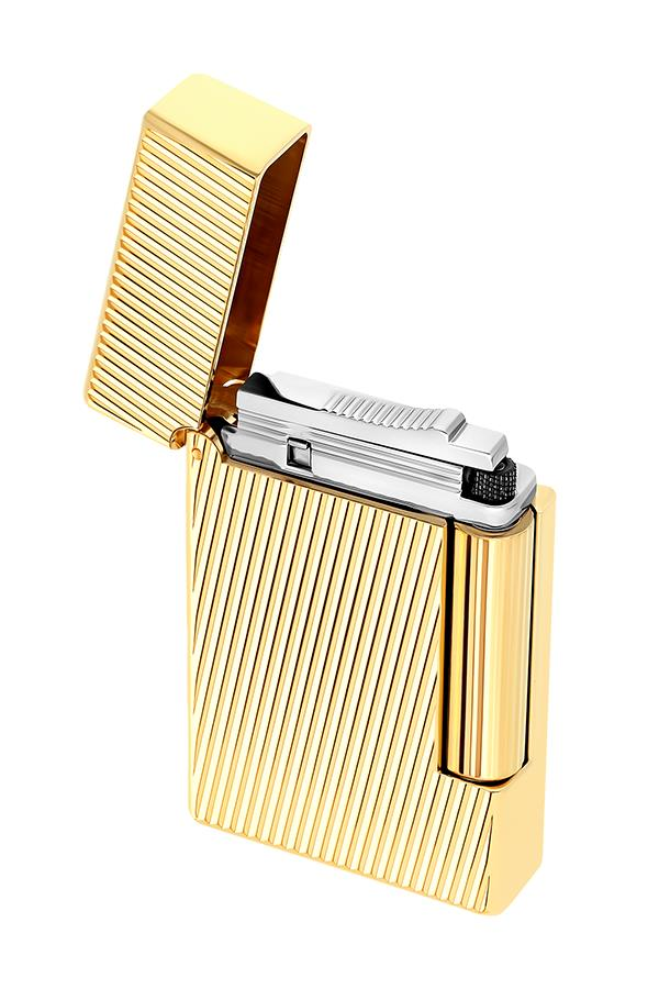 S.T. Dupont Initial Diagonal Gold Puro Çakmağı 20831