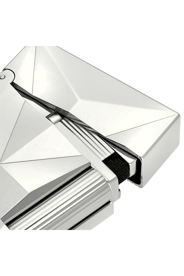 S.T. Dupont Ligne 2 Chrome Fire X Luxury Gümüş Puro Çakmağı 18610