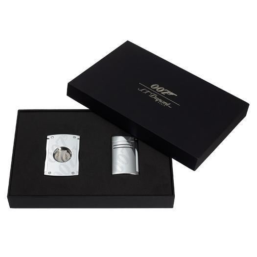 S.T. Dupont 007 James Bond Chrome Çakmak Kesici Set 20167Nc2 - TR1507