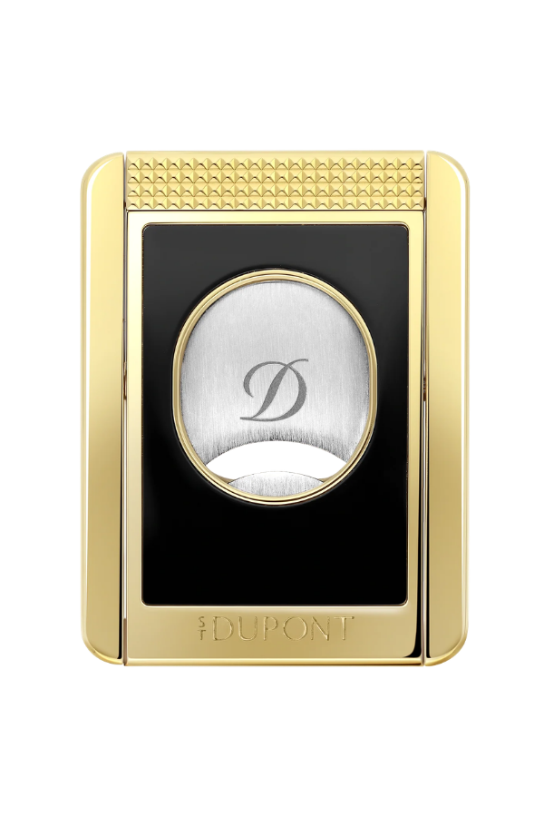 S.T. Dupont Gold Puro Makası Kesici & Puro Standı 3553