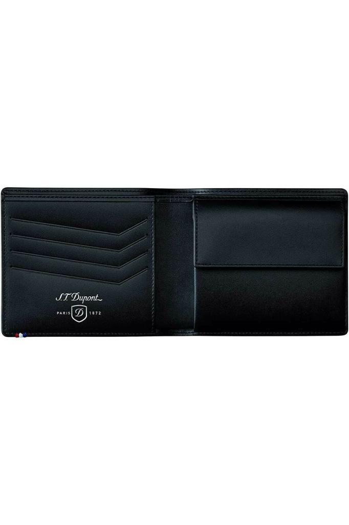 S.T. Dupont Deri Siyah Deri  Erkek Cüzdan 170403 - TR4462