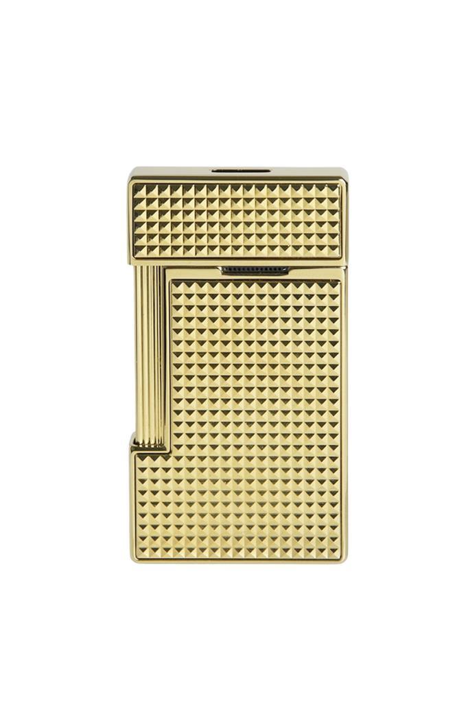 S.T. Dupont Slimmy Golden Diamond Head Puro Çakmağı 28009 - TR6391