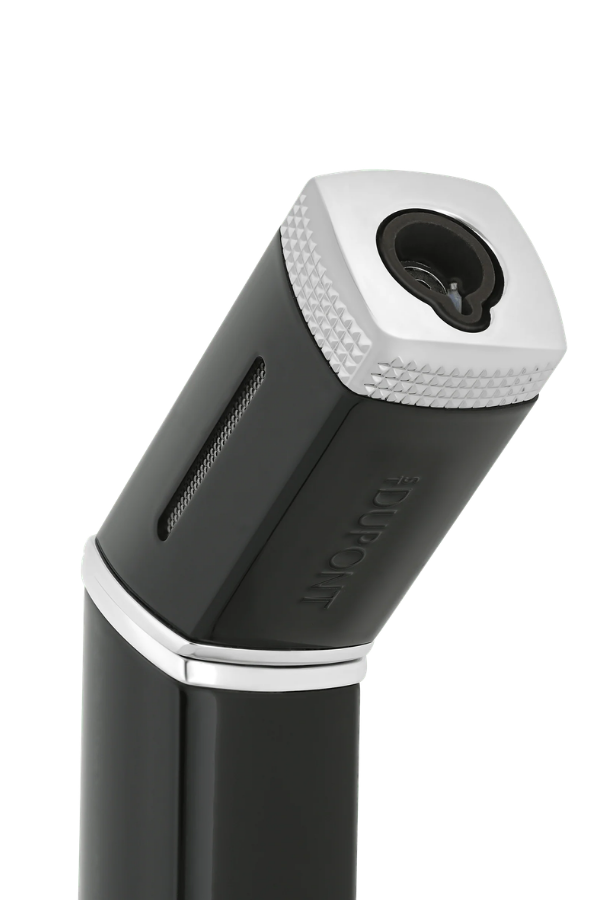 S.T. Dupont The Torch Siyah Gümüş Masa Tipi Puro Çakmağı 29001 TR9918