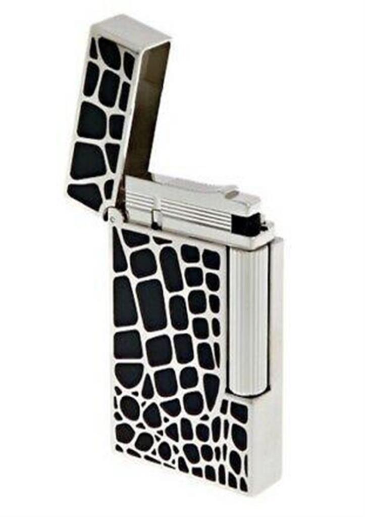 S.T. Dupont Ligne 2 Croco Dandy Puro Çakmağı 16198 - TR2521