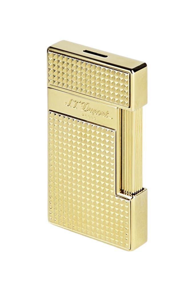 S.T. Dupont Slimmy Golden Diamond Head Puro Çakmağı 28009 - TR6391
