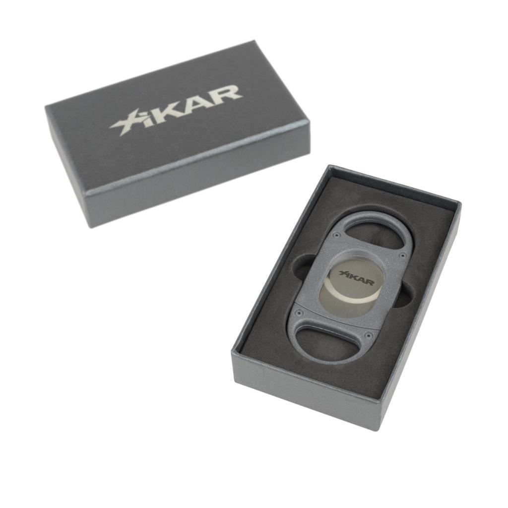 Xikar X8 Gümüş Puro Makası Kesici