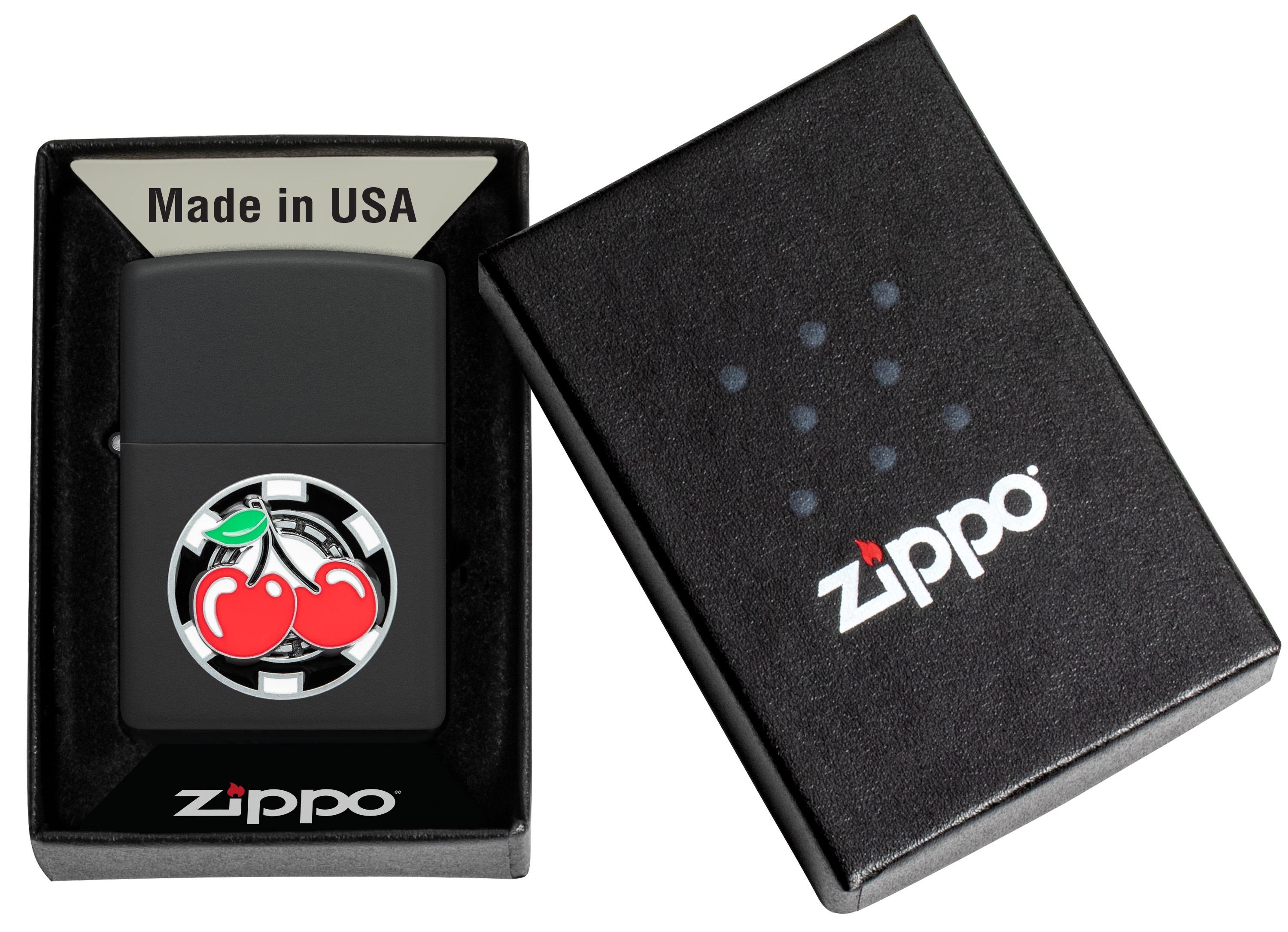 Zippo Çakmak 218 Cherries Poker Chip 48905-109084