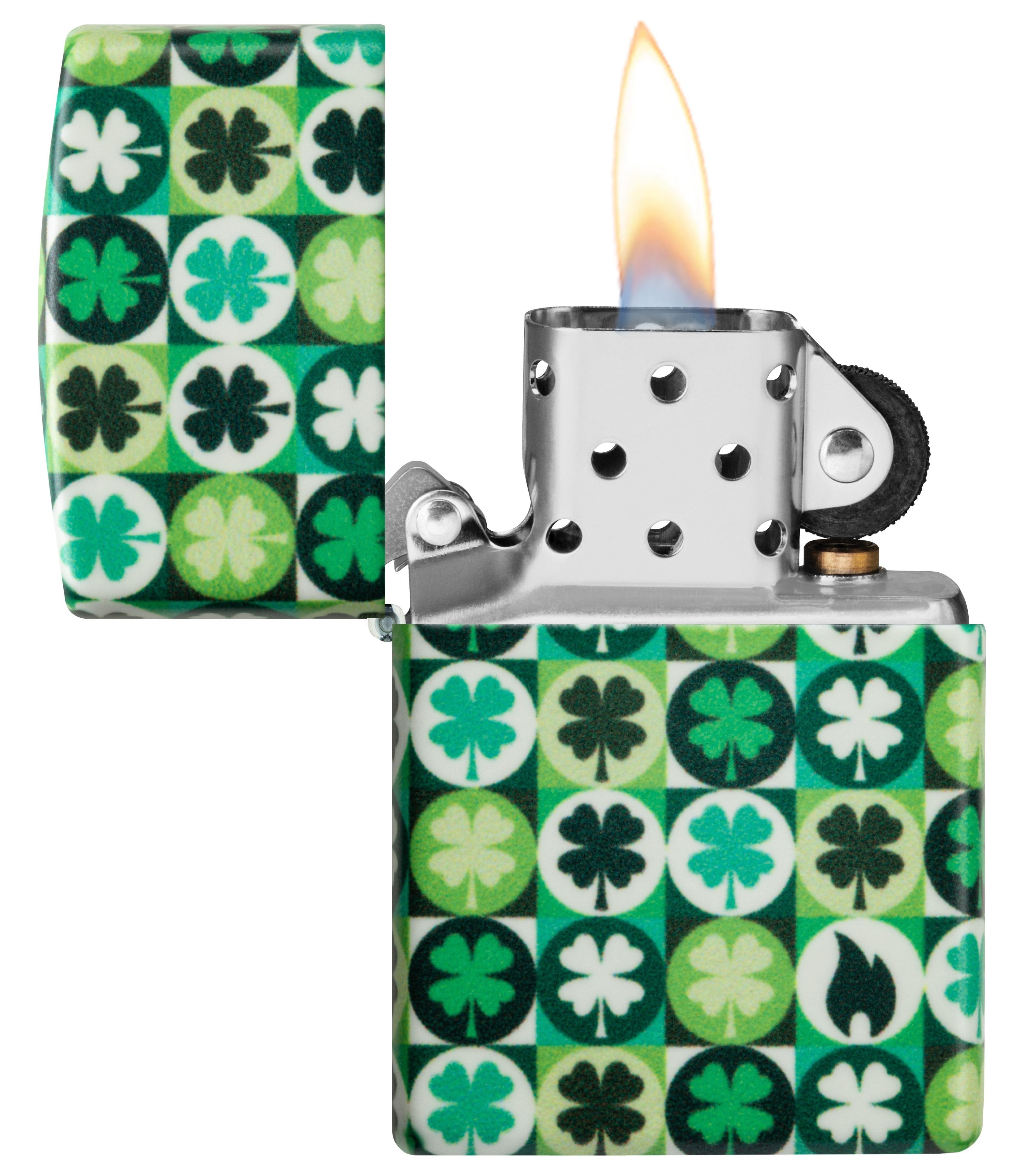 Zippo Çakmak 49193 Clover Design 46015-112113