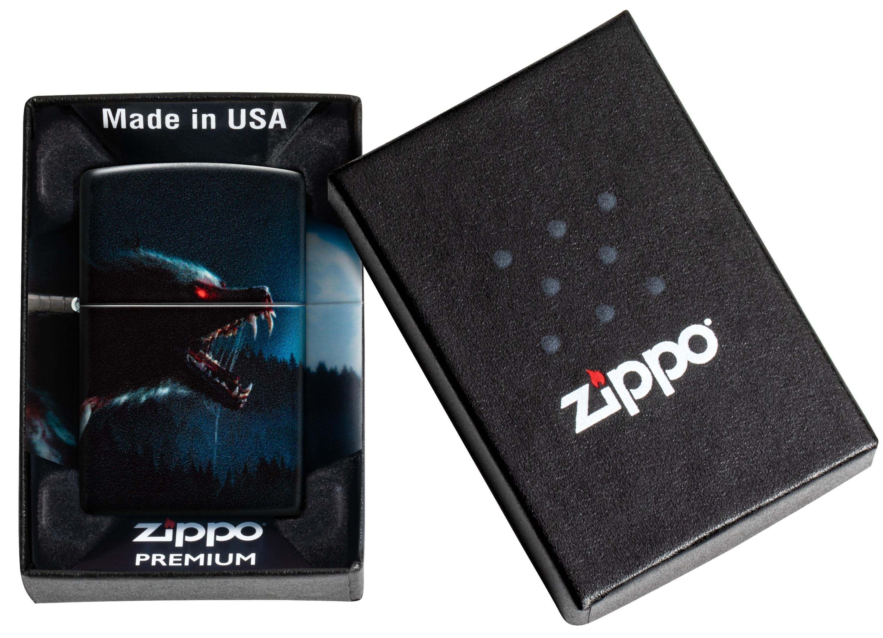 Zippo Çakmak 49352 Horror Wolf Design 48923-120499