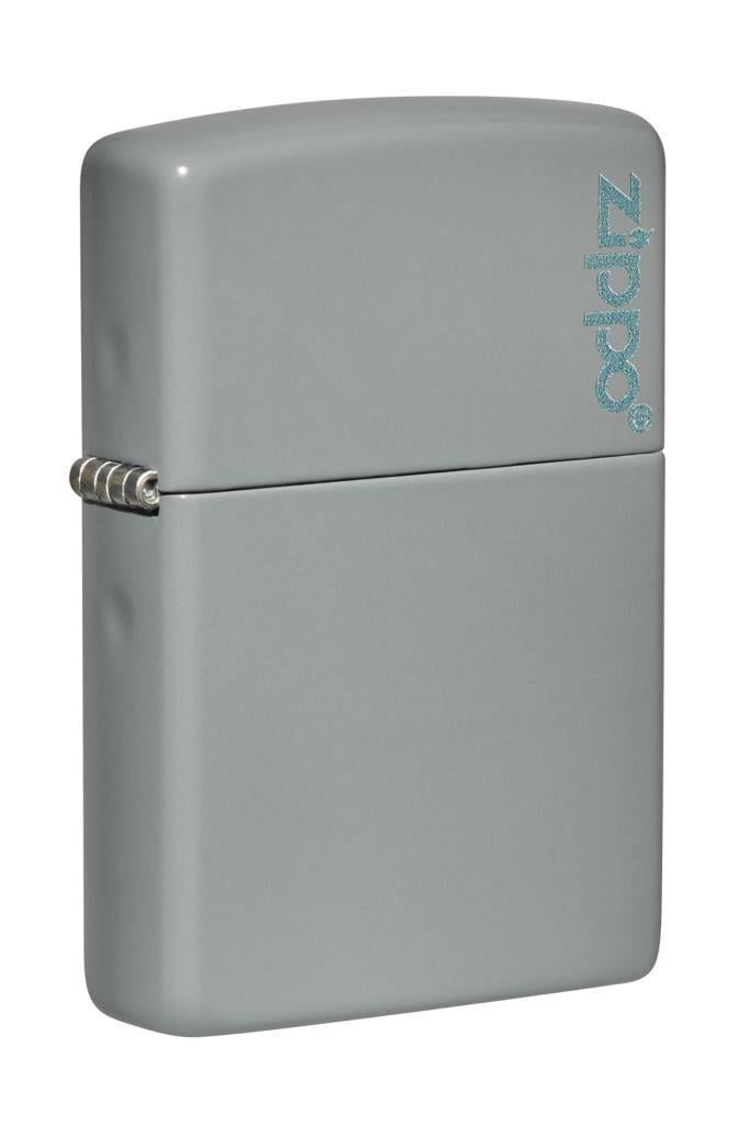 Zippo Çakmak 49452ZL-087045 Flat Grey Zippo Logo